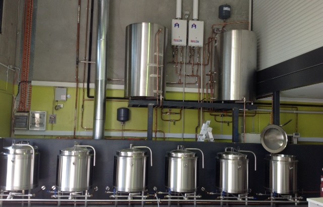 Goanna Brewing - Brewing Area